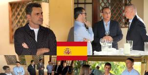 ¡Embajada de España sorprendió a Francisco Molina! Así recibieron al nuevo entrenador de la Selección Nacional de Honduras. FOTOS: David Romero.