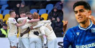 El Lech Poznan perdió ante Shakhtar en la ida de octavos de Conference League.