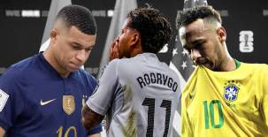 Mbappé se encuentra lesionado y deja en vilo a Francia; Rodrygo queda descartado y Neymar a la espera: estas son las figuras que no estarán en el Mundial United 2026.