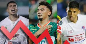 Estos son los futbolistas que destacaron en el Apertura 2025 de la Liga Nacional, pero en el Clausura 2026 no la pasan bien y han bajado su nivel en lo que va del campeonato liguero en Honduras.