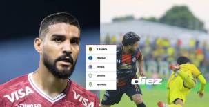 Real España cayó derrotado en su visita frente al CD Choloma, un resultado sorpresa. Fotos Moisés Valenzuela, Neptalí Romero y Mauricio Ayala.