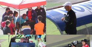 ¡A toda marcha! Así se desarrolló el segundo día de las pruebas del FVS VAR en el Estadio Nacional Chelato Uclés de Tegucigalpa. FOTOS: Alex Pérez.