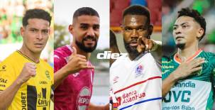 Real España, Motagua y Olimpia tienen su boleto en la liguilla, mientras Marathón está a un paso de lograrla. Fotos DIEZ.