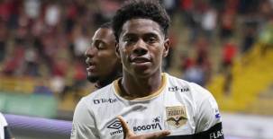 Dereck Moncada llegó a Colombia y tiene cuatro anotaciones con el Internacional Bogotá. Foto cortesía.