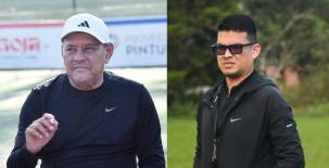 Carlos Orlando Cabellero, DT del Deportes Savio y Pablo Caballeros, entrenador del Atlético Independiente, son padre e hijo en la Liga de Ascenso de Honduras.