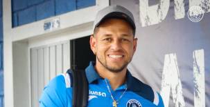 Marcelo Santos poco a poco ha ido recuperando la titularidad en el Motagua. Foto cortesía Motagua.