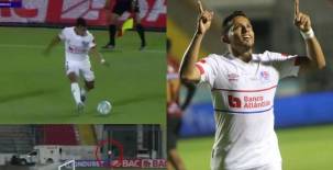 ¡De otro mundo! Así fue el golazo de Edwin Rodríguez que levantó a la grada del Nacional en el Olimpia vs Choloma