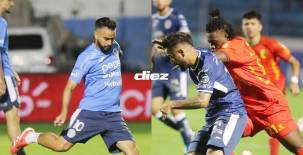 Rodrigo Droopy Gómez no pudo ocultar el malestar por la derrota contra Real España. Fotos David Romero.