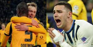 Borussia Dortmund ganó 2-0 en el juego de ida ante Atalanta y los deja con pie y medio fuera de los octavos de la Champions League.