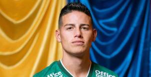 El colombiano James Rodríguez se fue del León sin conseguir ningún título en la Liga MX. Foto cortesía León.