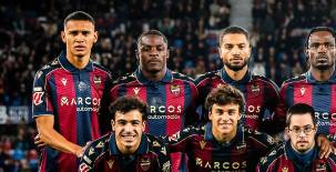 Kervin Arriaga fue titular en el duelo contra Bilbao en el estadio Ciudad de Valencia. Foto cortesía Levante.