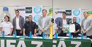 Hoy se realizó la conferencia oficial donde Honduras fue designada como sede del Mundial de Fútbol 7. Fotos cortesía IFA 7.