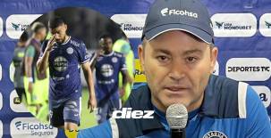 El técnico de Motagua tiene dos partidos para tratar de ubicarse en la cima, de lo contrario no tendrán final. Fotos David Romero.