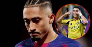 Raphinha es uno de los mejores futbolistas que tiene Hansi Flick en su plantilla y desde Arabia Saudita es seducido para que deje el club culé al final de la temporada y esta fue la tajante postura del brasileño.