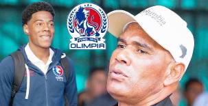 Dereck Moncada se va del Olimpia al finalizar el torneo Apertura, le anotó en el último clásico. Fotos corteía.