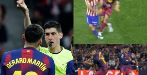 Revelan el audio del VAR en la corrección de la roja a Gerard Martín ante Atlético de Madrid: Dinámica normal...