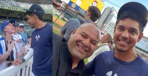 Los aficionados le muestran su cariño al beisbolista hondureño en su primera temporada con Atlanta. Fotos Alexis El Superman Padilla.