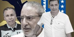 José Ernesto Mejía, Gerardo Ramos y el presidente Jorge Salomón son algunas de las piedras angulares del proyecto que ha fracasado constantemente en la FFH.