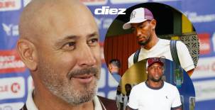 Eduardo Espinel compareció en la conferencia de prensa luego del triunfo ante Victoria. Foto Marvin Salgado.