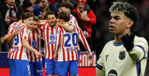 Atlético de Madrid y Barcelona se verán las caras en la semifinal de ida de la Copa del Rey.