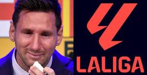 Messi se fue de Barcelona en 2021 y Xavi Hernández reveló que pudo regresar, pero la Liga Española lo desmiente.