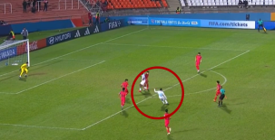 Isaac Castillo anota el segundo de Honduras en grosero error del portero de Corea del Sur en el Mundial Sub-20