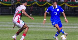 El Salvador no la pasó bien en Surinam por la quinta jornada de la ronda final de la eliminatoria de Concacaf. Foto cortesía @LaSelecta_SLV