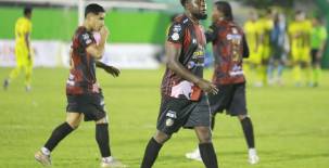 Choloma dio el batacazo ante Real España por la jornada 17 del Clausura 2026. (FOTO: Moisés Valenzuela)