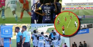 Motagua jugó a puertas cerradas y afuera del estadio parecía que no se jugaba un partido de fútbol, las dos polémicas del FVS en el Platense - Lobos UPNFM y la 'selfie' del triunfo del Ciclón Azul ante Juticalpa FC.