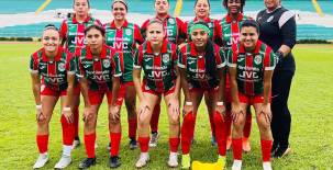 Marathón La Prensa será uno de los clubes animadores de la segunda edición de la Liga Femenina de Honduras. Foto cortesía Marathón La Prensa.