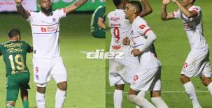 Olimpia no perdona a Marathón y se queda con el liderato del Apertura 2025. (FOTO: Alex Pérez y Marvin Salgado)