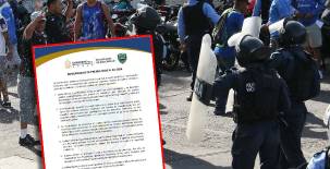 La Policía Nacional se ha pronunciado luego de los actos vandalicos en la previa del Clásico capitalino.