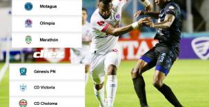 Olimpia no la tuvo fácil y derrotó a Victoria con marcador de 2-1. Foto Marvin Salgado.