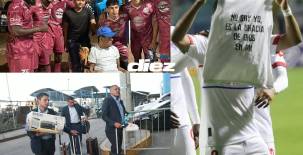 Este miércoles 25 de febrero se desarrollaron dos partidos de la jornada 8 de la Liga Hondubet y hubo detalles curiosos. Fotos José Aníbal Vázquez, Emilio Flores y Alex Pérez.