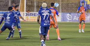 Motagua y Lobos UPNFM empataron sin goles en Choluteca por la jornada 20. (FOTO: Cortesía)