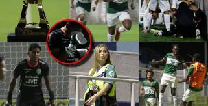 Marathón se divierte en Olancho, la hermosa chica que robó suspiros en las gradas del Juan Ramón Brevé, el inesperado debut y futbolista rompe en llanto por lesión. (FOTOS: Emilio Flores)
