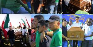 El pueblo verdolaga le dio el último adiós al expresidente, Orinson Amaya: así fue la despedida del jerarca de Marathón en el Estadio Yankel Rosenthal de San Pedro Sula. (FOTOS: Mauricio Ayala / Neptalí Romero / Moisés Valenzuela)