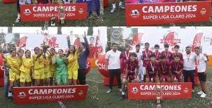 Campeones regionales San Pedro Sula de la Super Liga Claro.