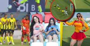 Olimpia, Motagua y Real España fueron víctimas de errores arbitrales; Marathón rompe su mala racha tras ganar el Clásico y las hermosas chicas que engalanaron los estadios de Honduras.