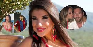 “Le traje suerte”, fue una de las frases que mencionó la modelo argentina sobre su pasado con Lionel Messi.