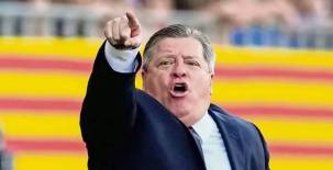 Piojo Herrera se fue por la puerta de atrás de la selección de Costa Rica tras fracaso en la eliminatoria. Foto cortesía.