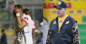 Diego Vázquez hizo su respectivo análisis luego de ver la eliminación del Olimpia a manos del Alajuelense. Fotos DIEZ y cortesía Marquense.