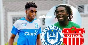 Julián Martínez es delantero como lo fue su padre y atendió el primer llamado oficial a la Sub-17 de Honduras. Fotos Mauricio Ayala.