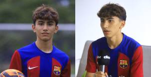 Bryan Cano, el hondureño que sueña con fichar por el FC Barcelona de España. FOTOS: HÉCTOR PAZ.