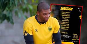 Luis 'Buba' López es baja oficial ante Motagua, pero había sido anunciado en el once titular.