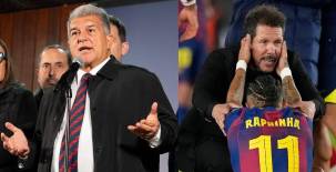 Joan Laporta señala los motivos por los que Barcelona quedó eliminado ante Atlético de Madrid en la Copa del Rey.