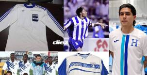 Una a una: Estos son todos los uniformes que ha utilizado la Selección de Honduras con el paso de los años en las eliminatorias y otros torneos, así como en los Mundiales.