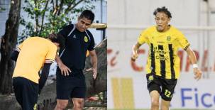 Nixon Cruz presentó su problema en la rodilla izquierda, el lunes no realizó la práctica y comenzó el proceso para su respectiva operación. Fotos DIEZ.