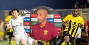 Daniel Aparicio Jacobs tuvo sus duelos frente al surcoreano Son Heung-min, pero el rival salió bien librado. Foto Mauricio Ayala.