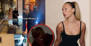 Mbappé y Ester Expósito han sido captados en París y en Madrid bajándose de un jet privado: estas son las imágenes que confirman una relación entre el futbolista y la actriz.